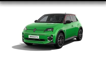 Green pop met dak in sterzwart (groen metallic) Nieuw 2026 Renault R5 Techno Hatchback | € 33.763 (Eerlijke prijs)