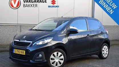 Zwart Occasion 2019 Peugeot 108 Active Hatchback | € 7.950 (Eerlijke prijs)