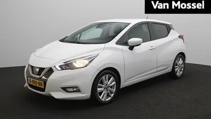 Occasion Nissan Micra Tekna 101 PK (74 kW) 2020 Wit Hatchback