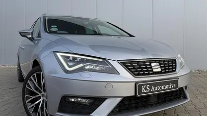 Occasion Seat Leon ST XCELLENCE 150 PK (110 kW) 2019 Zilver (metallic) Stationwagen