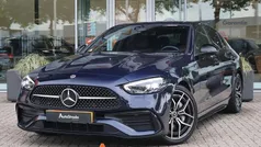 Blauw Gebruikt 2021 Mercedes C200 AMG line Sedan | € 37.900 (Eerlijke prijs)