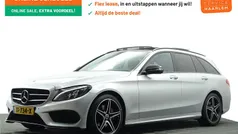 Grijs metallic Gebruikt 2018 Mercedes C180 AMG Stationwagen | € 22.900 (Eerlijke prijs)