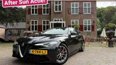 Zwart Gebruikt 2017 Alfa Romeo Giulia Super Sedan | € 16.000 (Eerlijke prijs)