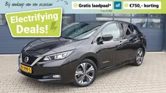 Zwart Gebruikt 2019 Nissan Leaf Tekna Hatchback | € 12.950 (Eerlijke prijs)