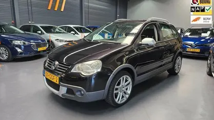 Occasion VW Polo Cross 80 PK (58 kW) 2008 Zwart Hatchback
