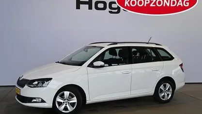 Wit (metallic) Occasion 2018 Skoda Fabia Business Line Stationwagen | € 9.940 (Eerlijke prijs)