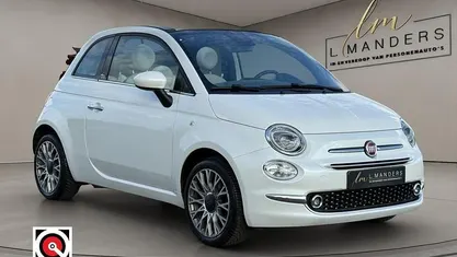 Wit Gebruikt 2020 Fiat 500C Star Cabriolet | € 13.995 (Eerlijke prijs)
