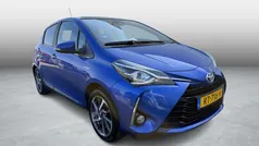Blauw Gebruikt 2018 Toyota Yaris Hybrid Premium Hatchback | € 16.999 (Eerlijke prijs)