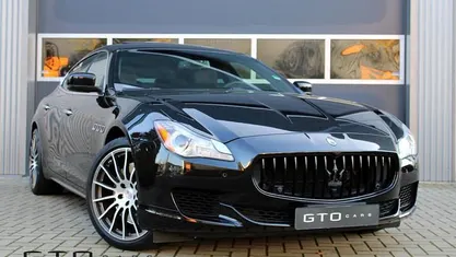 Zwart Gebruikt 2016 Maserati Quattroporte Sedan | € 54.950 (Eerlijke prijs)