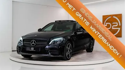 Zwart Gebruikt 2021 Mercedes C300e Premium Sedan | € 35.980 (Super prijs)