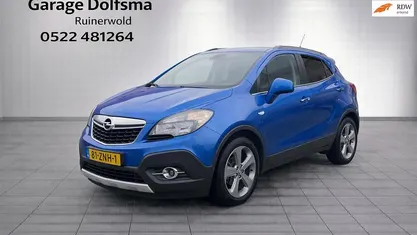 Blauw, metallic lak Gebruikt 2013 Opel Mokka Cosmo SUV | € 7.450 (Eerlijke prijs)
