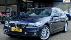 Blauw, metallic lak Gebruikt 2015 BMW 530 Executive Stationwagen | € 13.950 (Super prijs)