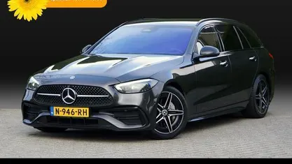 Grijs Gebruikt 2022 Mercedes C200 AMG line Stationwagen | € 31.950 (Eerlijke prijs)