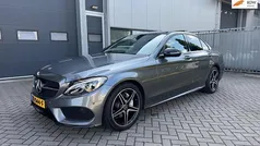 Grijs, metallic lak Gebruikt 2018 Mercedes C180 AMG Sedan | € 24.750 (Eerlijke prijs)