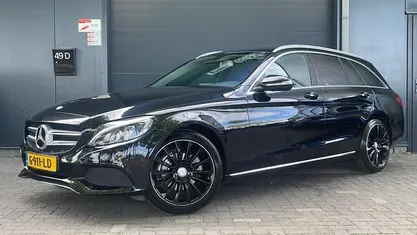 Zwart Occasion 2014 Mercedes C180 Prestige Stationwagen | € 16.994 (Eerlijke prijs)