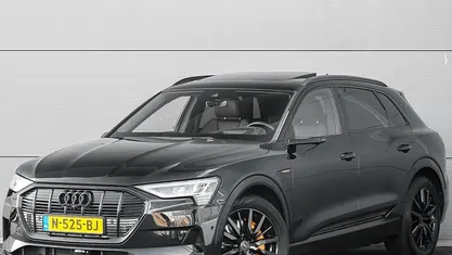 Occasion Audi e-tron Advanced 300 kW (408 PK) 2021 Zwart SUV