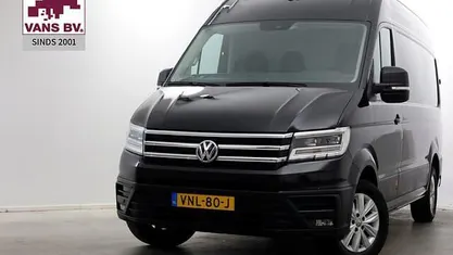 Zwart Occasion 2021 VW Crafter Exclusive Van | € 23.950 (Eerlijke prijs)