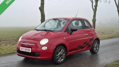 Occasion Fiat 500 69 PK (50 kW) 2009 Rood Cabriolet