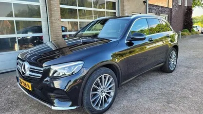 Occasion Mercedes GLC250 AMG line 211 PK (155 kW) 2018 Zwart SUV