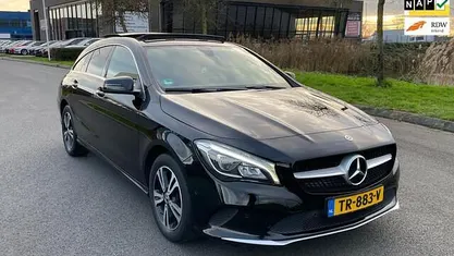 Zwart Occasion 2018 Mercedes CLA180 Shooting Brake Prestige Stationwagen | € 20.950 (Super prijs)