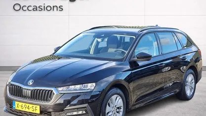 Occasion Skoda Octavia Business Line 110 PK (80 kW) 2024 Zwart Stationwagen
