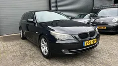 Zwart Gebruikt 2008 BMW 520 Stationwagen | € 3.795 (Eerlijke prijs)