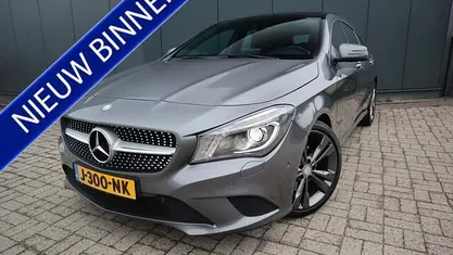 Occasion Mercedes CLA200 Shooting Brake OrangeArt Edition 156 PK (114 kW) 2015 Grijs Stationwagen