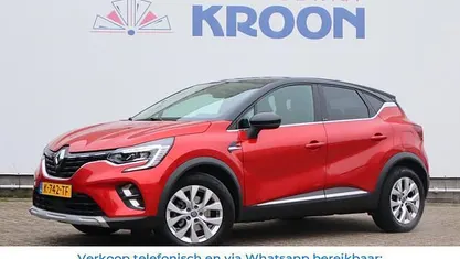 Rood Occasion 2021 Renault Captur Intens SUV | € 20.750 (Eerlijke prijs)