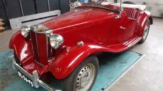 Rood Gebruikt 1952 MG TD Cabriolet | € 29.500