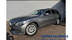 Grijs Gebruikt 2018 Mercedes C180 Premium Stationwagen | € 14.999 (Super prijs)