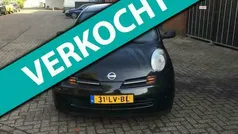 Zwart Gebruikt 2003 Nissan Micra Visia+ Hatchback | € 1.099