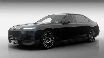 Saphirschwarz metallic (475) (zwart metallic) Nieuw 2025 BMW i7 M Sport Sedan | € 149.397 (Eerlijke prijs)