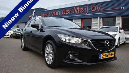 Occasion Mazda 6 146 PK (107 kW) 2014 Zwart (metallic) Stationwagen