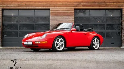 Rood Gebruikt 1995 Porsche 911 Carrera Cabriolet Cabriolet | € 87.993