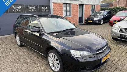 Zwart Gebruikt 2004 Subaru Legacy Stationwagen | € 1.000 (Super prijs)