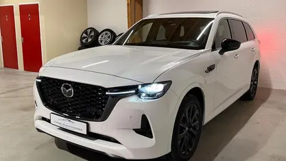 Wit Occasion 2024 Mazda CX-80 Exclusive-Line SUV | € 49.995 (Super prijs)