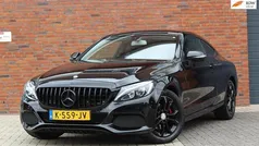 Zwart Gebruikt 2016 Mercedes C180 Prestige Coupé | € 20.995 (Goede deal)