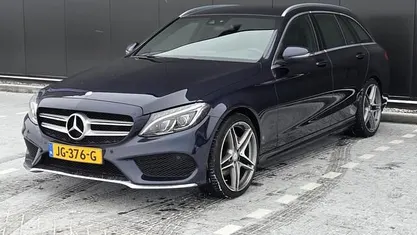 Blauw Occasion 2016 Mercedes C180 Ambition Stationwagen | € 14.950 (Eerlijke prijs)