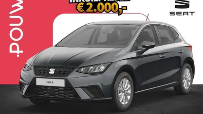 Zwart Nieuw 2025 Seat Ibiza Style Hatchback | € 25.450 (Eerlijke prijs)