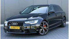 Zwart Gebruikt 2012 Audi A6 S-Line Stationwagen | € 12.995 (Super prijs)