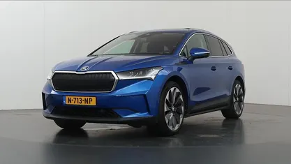 Blauw Gebruikt 2021 Skoda Enyaq iV SUV | € 28.730 (Eerlijke prijs)