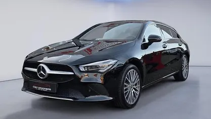 Zwart Gebruikt 2021 Mercedes CLA250 Shooting Brake Premium Stationwagen | € 27.950 (Goede deal)