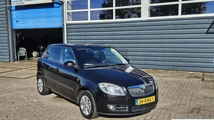Occasion Skoda Fabia Comfort 86 PK (63 kW) 2010 Zwart Hatchback
