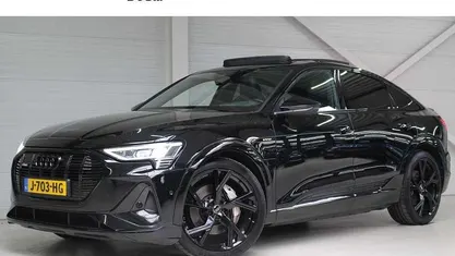 Zwart Gebruikt 2020 Audi e-tron Sportback S-Line SUV | € 34.500 (Eerlijke prijs)