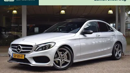 Grijs Gebruikt 2018 Mercedes C180 Sport Edition Sedan | € 19.405 (Eerlijke prijs)