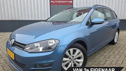 Blauw Occasion 2017 VW Golf VII Comfortline Stationwagen | € 10.995 (Eerlijke prijs)