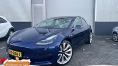 Blauw Gebruikt 2019 Tesla Model 3 Performance Sedan | € 25.900 (Eerlijke prijs)