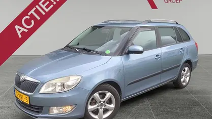 Occasion Skoda Fabia GreenLine 75 PK (55 kW) 2011 Blauw Hatchback