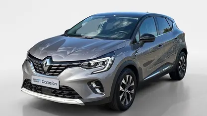 Twotone gris cassiopée / noir (donker grijs) Occasion 2023 Renault Captur Techno SUV | € 22.935 (Goede deal)
