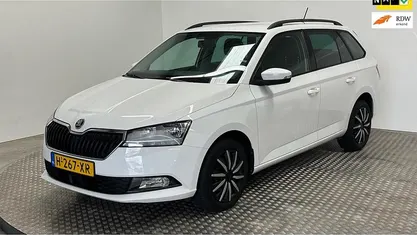 Occasion Skoda Fabia Ambition 95 PK (69 kW) 2020 Wit Stationwagen